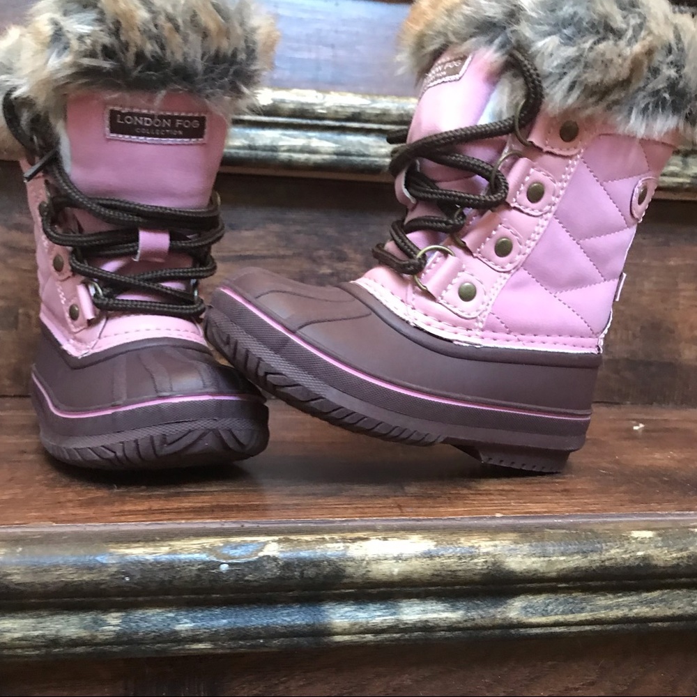 London Fog Winter boots Toddler 8